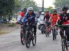 Menjaga Kesehatan, Kapolres Gowa Bersama PJU dan Personil Laksankan Kegiatan Gowes