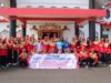 Plt Setda Mura Lepas 70 Peserta Ikrar Bersama Anak Bangsa Ke Kapuas