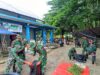 Kodim 1013/Muara Teweh Laksanakan Karya Bakti Pembersihan Pasar