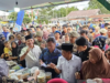 Bupati Murung Raya Resmi Buka Pasar Ramadhan di Depan Masjid Agung