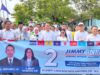 Ribuan Pendukung Jimmy - Inriati  Antarkan Paslon Ke KPU untuk Mendaftarkan diri