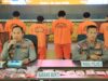 Kapolres Tulang Bawang Barat pimpin gelar Konferensi Pers, Paparkan Keberhasilan Pengungkapan Kasus Tindak Pidana Narkoba