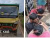 Mobil Dump Truck Milik PT. KMB Remnya Blong Nyaris Merenggut Nyawa Pengendara Roda Dua Mobil Dump Truck Milik PT. KMB Remnya Blong Nyaris Merenggut Nyawa Pengendara Roda Dua