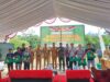Dandim 1013/Mtw Bersama FKPD Kabupaten Barito Utara Lakukan Ground Breaking Jembatan Garuda di Desa Liang Buah Kabupaten Barito Utara