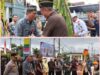 Sekda Barito Utara Bersama Kapolres dan Dandim Sambut Kedatangan Kajari Baru R. Firmansyah di Muara Teweh