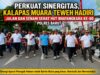 Perkuat Sinergitas, Kalapas Muara Teweh Hadiri Jalan Dan Senam Sehat HUT BHAYANGKARA KE-80 Polres Barut
