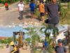 Hairul Amin Pimpin Gotong Royong Perbaiki Jalan Rusak di Tiyuh Karta, Warga Beri Apresiasi