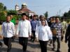 Dedi Sopyan Resmi Mendaftar Calon Kepalo Tiyuh Karta Raya, Diantar Ratusan Warga Pendukung