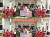 Cegah Karhutla, PT Multipersada Gatramegah Bersama Tripika Teweh Tengah Gelar Sosialisasi dan Simulasi Alat Pemadam