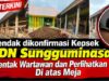 Diduga Preman : Kepsek SDN Sungguminasa II Hendak Dikonfirmasi Terkait Rehab Sekolah Malah Bentak Wartawan dan Perlihatkan Parang di Meja, DPP AJUN Desak Kadis Copot Kepsek